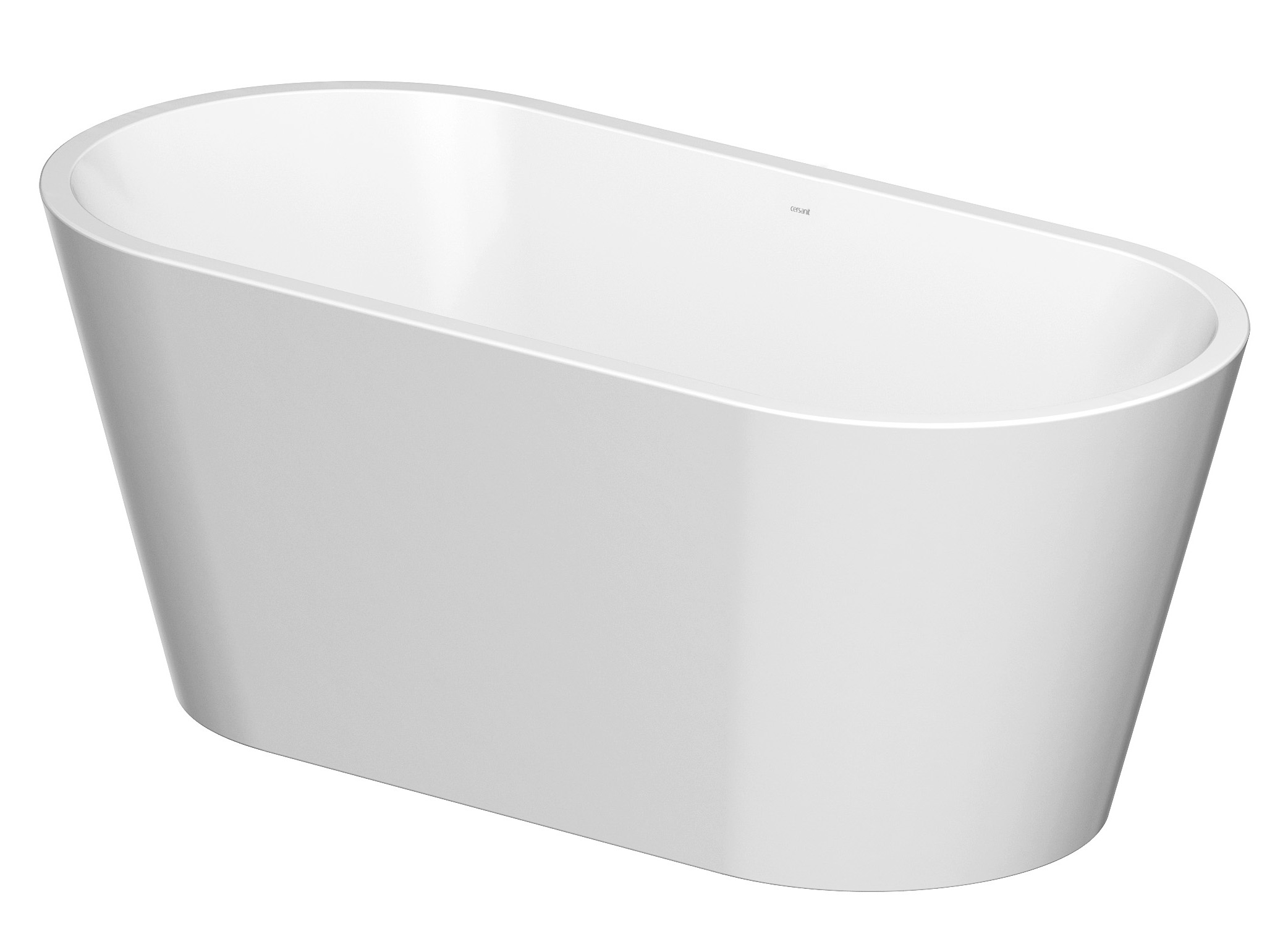 Cersanit Crea cadă freestanding 160x75 cm ovală alb S301-300