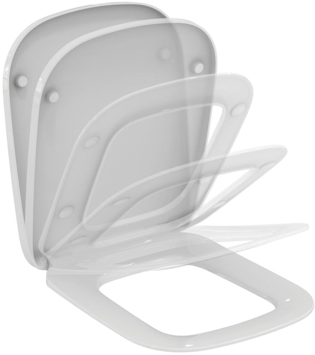 Ideal Standard Esedra capac wc SoftClose alb T318101