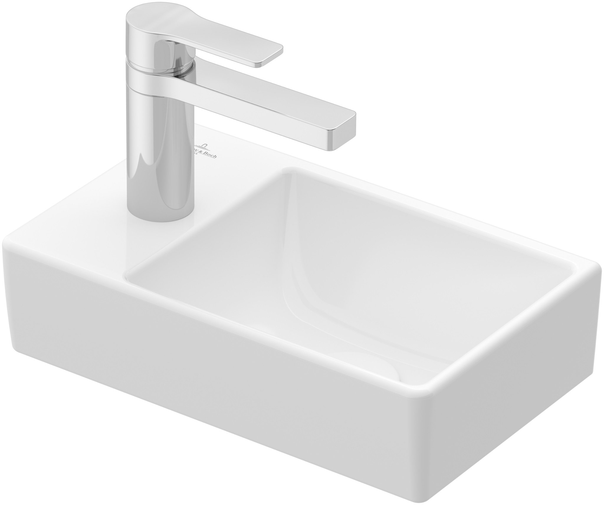 Villeroy & Boch Avento lavoar 36x22 cm dreptunghiular clasică-mobilier alb 43003RR1