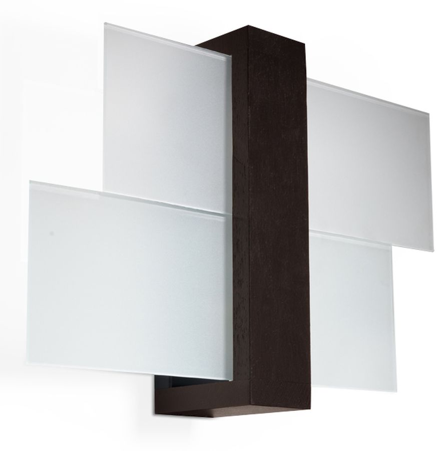 Sollux Lighting Feniks lampă de perete 1x60 W wenge SL.0075