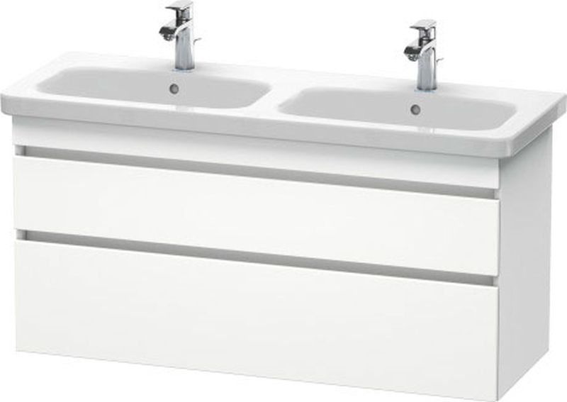 Duravit DuraStyle dulap 123x44.8x61 cm sub chiuveta pe perete alb DS649801818