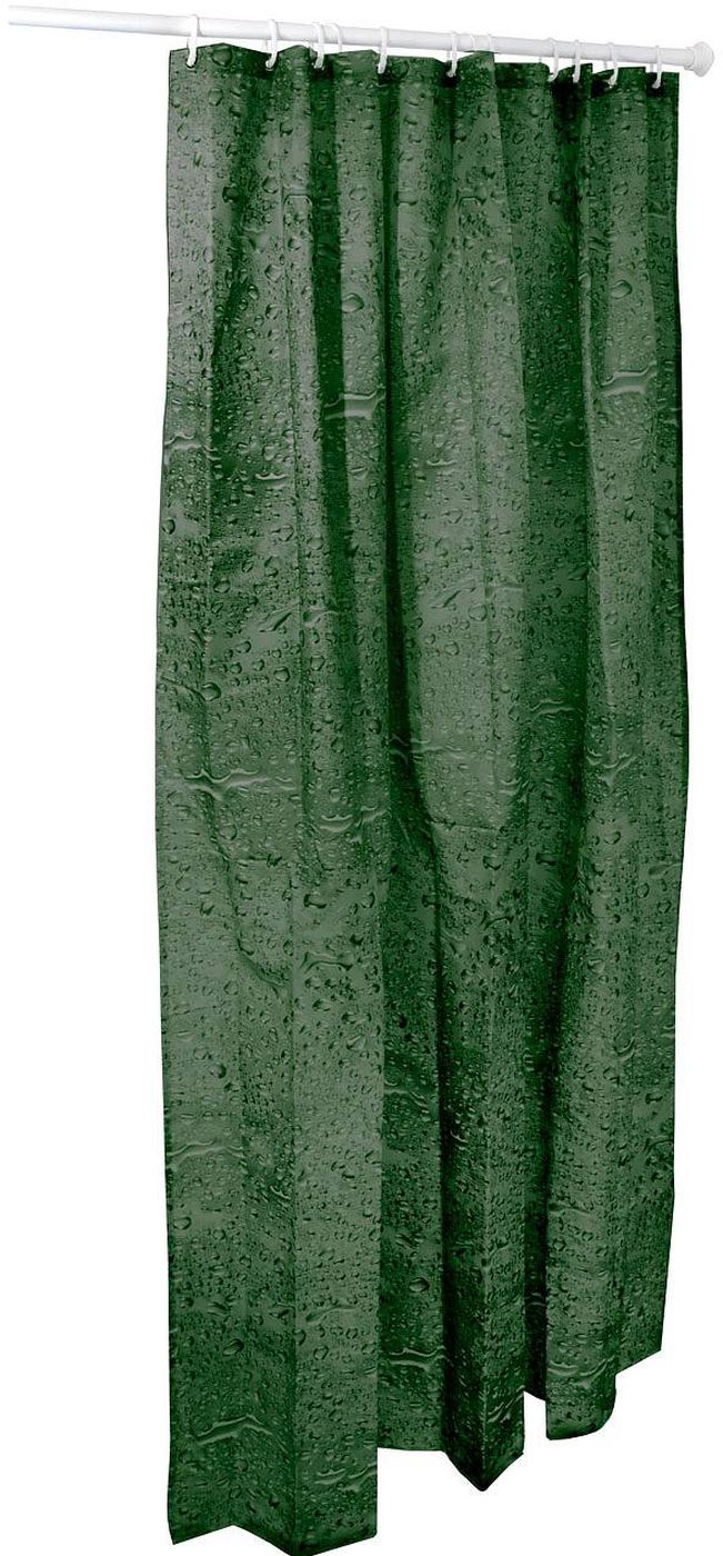 Duschy Water perdea de duș 200x180 cm verde 628-54