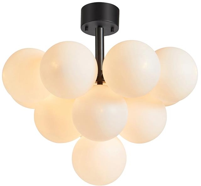 Markslöjd Merlot lampă de tavan x20 W alb-negru 107913