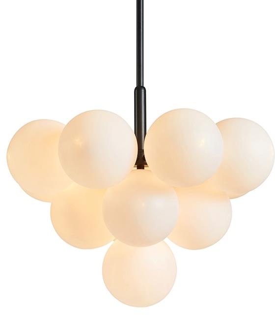 Markslöjd Merlot lampă suspendată x20 W alb-negru 107911