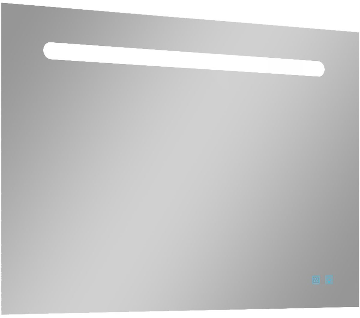 Elita Lina oglindă 100x70 cm dreptunghiular cu iluminare cu covoraș de încălzire RE067641000010