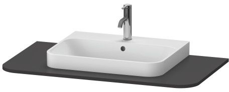 Duravit Happy D.2 consolă 100x55 cm grafit HP031E08080