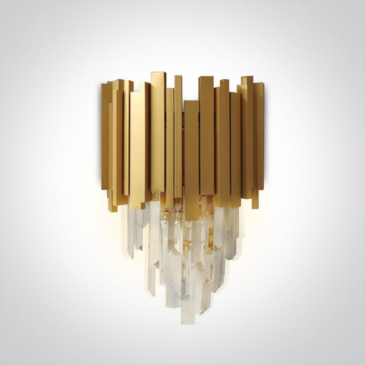 One Light Urla lampă de perete 2x8 W alamă 60132