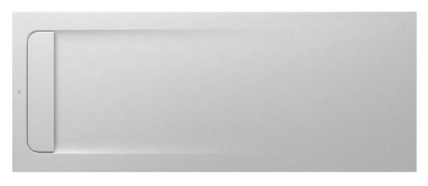 Roca Aquos cădiță de duș dreptunghiulară cu sifon 180x80 cm alb AP60170832001100