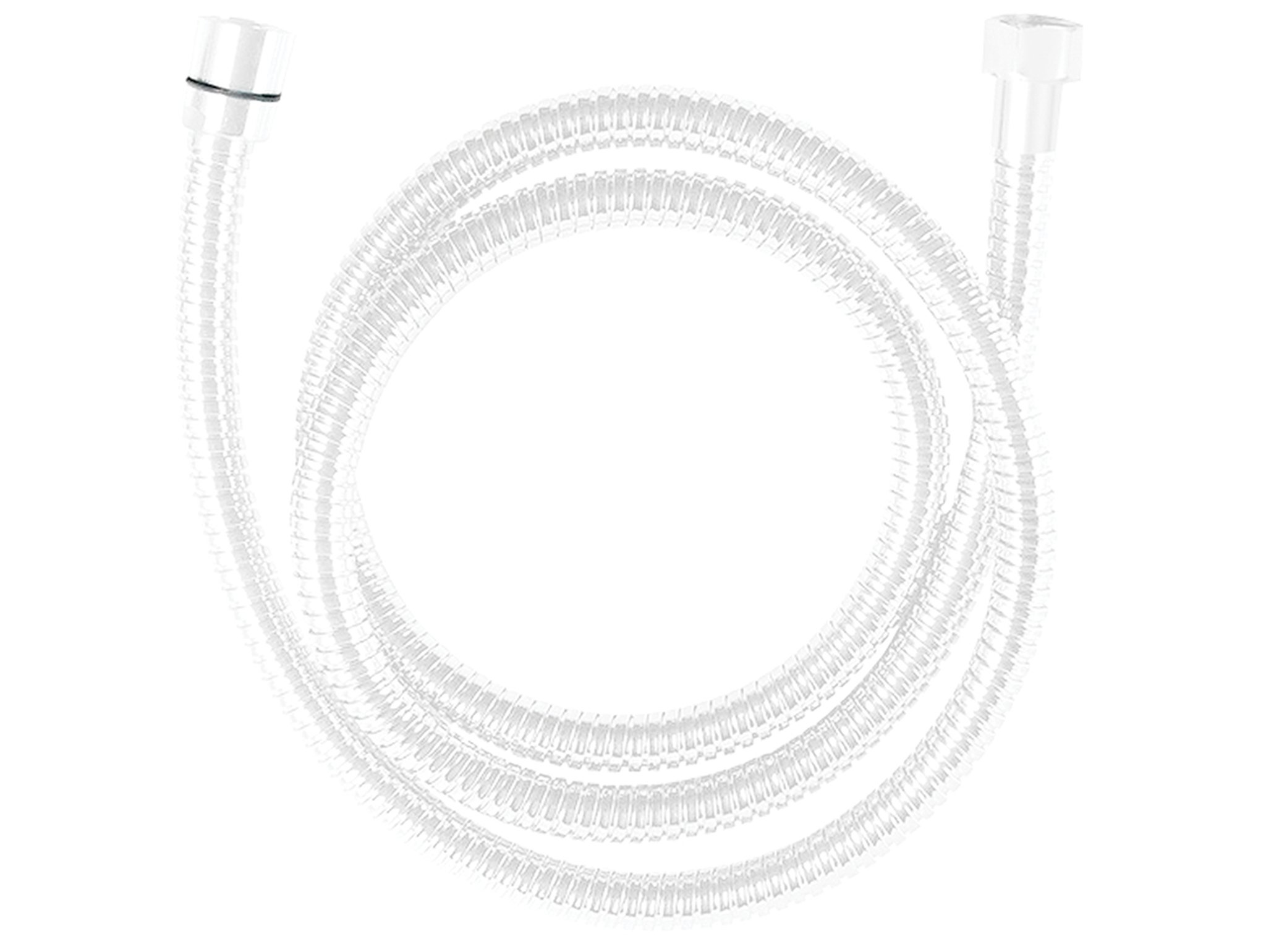 Laveo Arno furtun de duș 150 cm alb CRA64PD