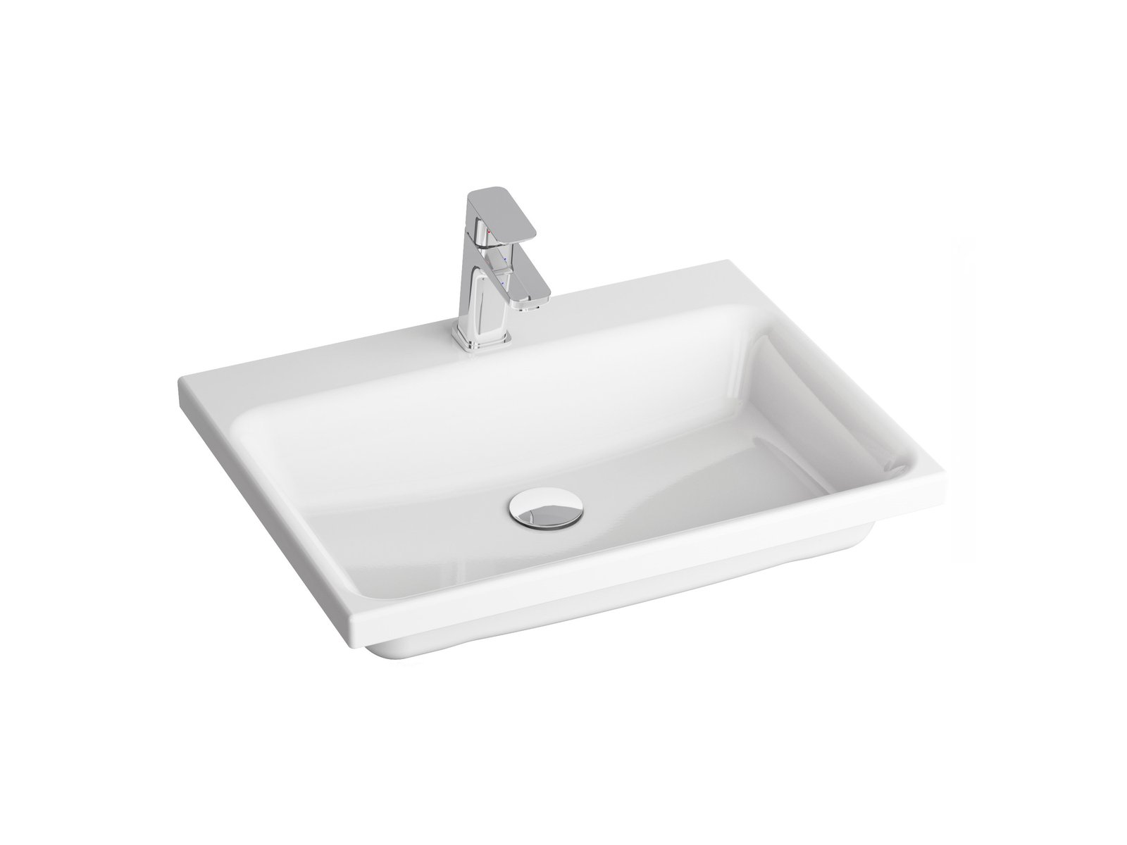 Ravak Comfort lavoar 60x46 cm dreptunghiular mobilier alb XJX01260001