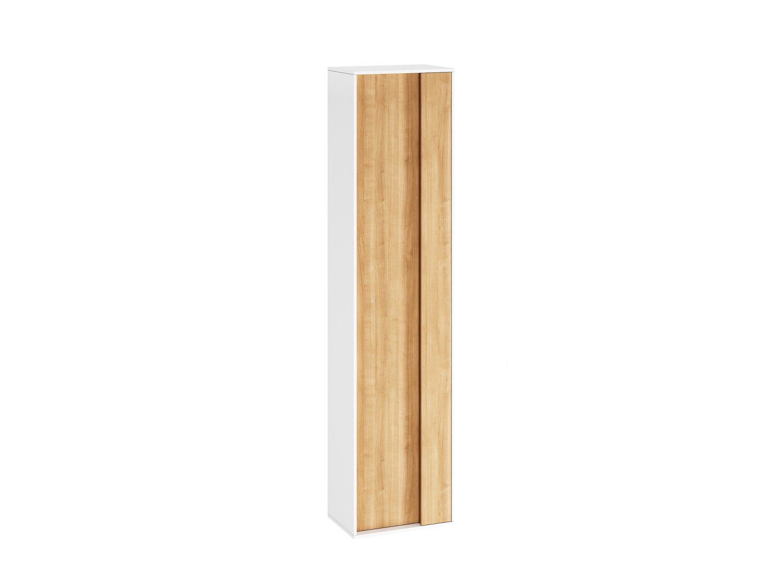 Ravak Step dulap 43x29x160 cm laterala pe perete alb-stejar X000001419