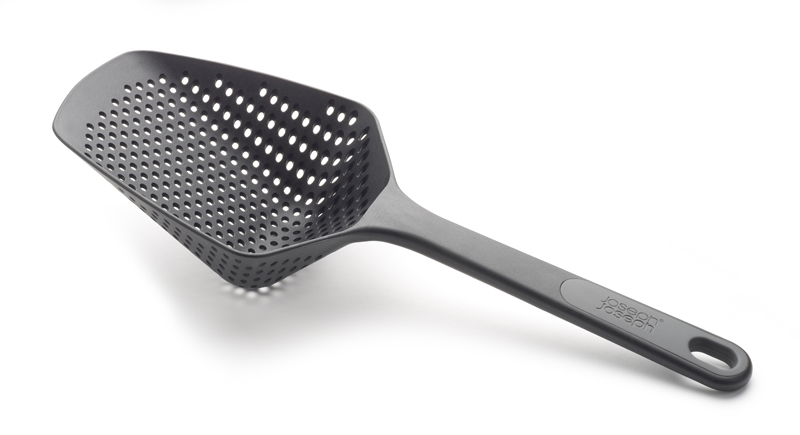 Joseph Joseph Scoop lingură crestată 34x13x5.5 cm negru 10066