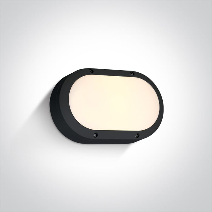 One Light Kentro aplica exterior 1x10 W alb-negru 67442B/B/W