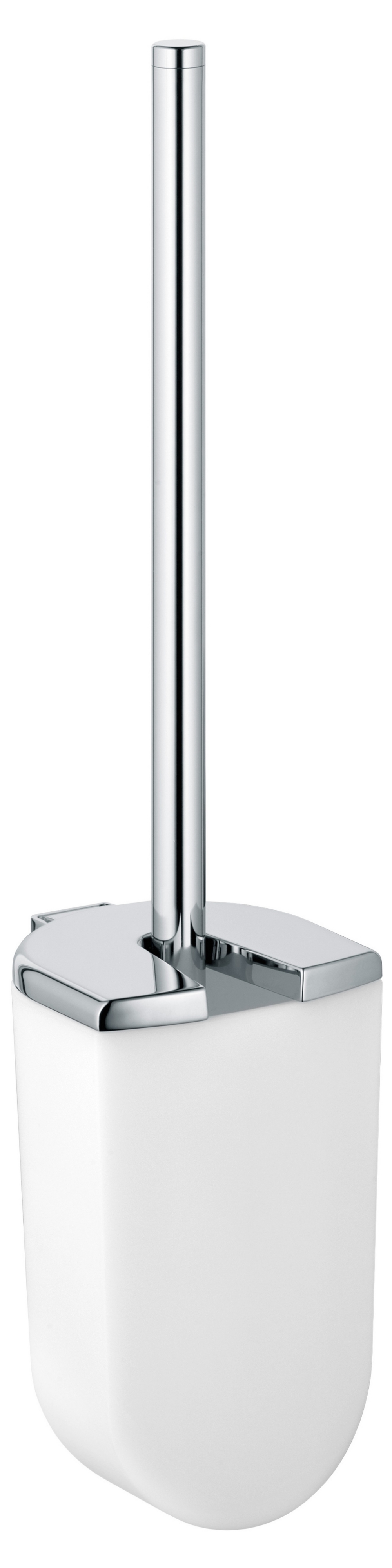 Keuco Elegance perie de toaletă înșurubat alb-crom 11664010100
