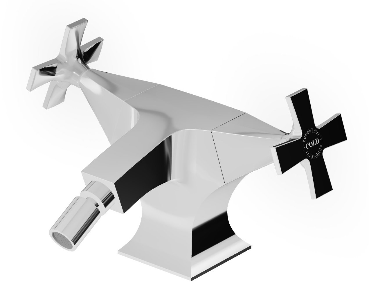 Zucchetti Bellagio baterie bideu stativ crom ZB1315