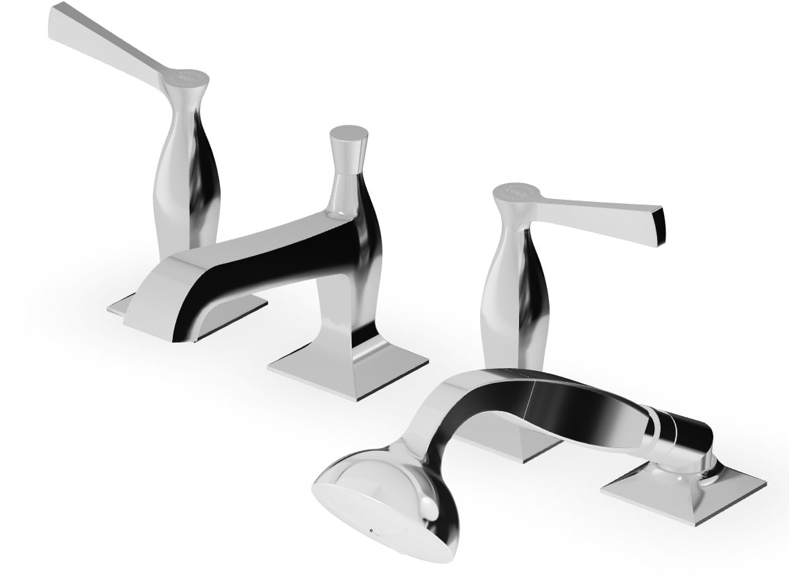 Zucchetti Bellagio baterie cadă-duș cadă crom ZB2441