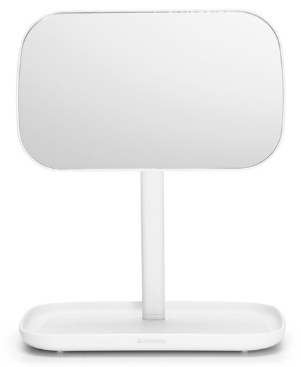 Brabantia ReNew oglindă cosmetică 20x28.3 cm dreptunghiulare alb 280726