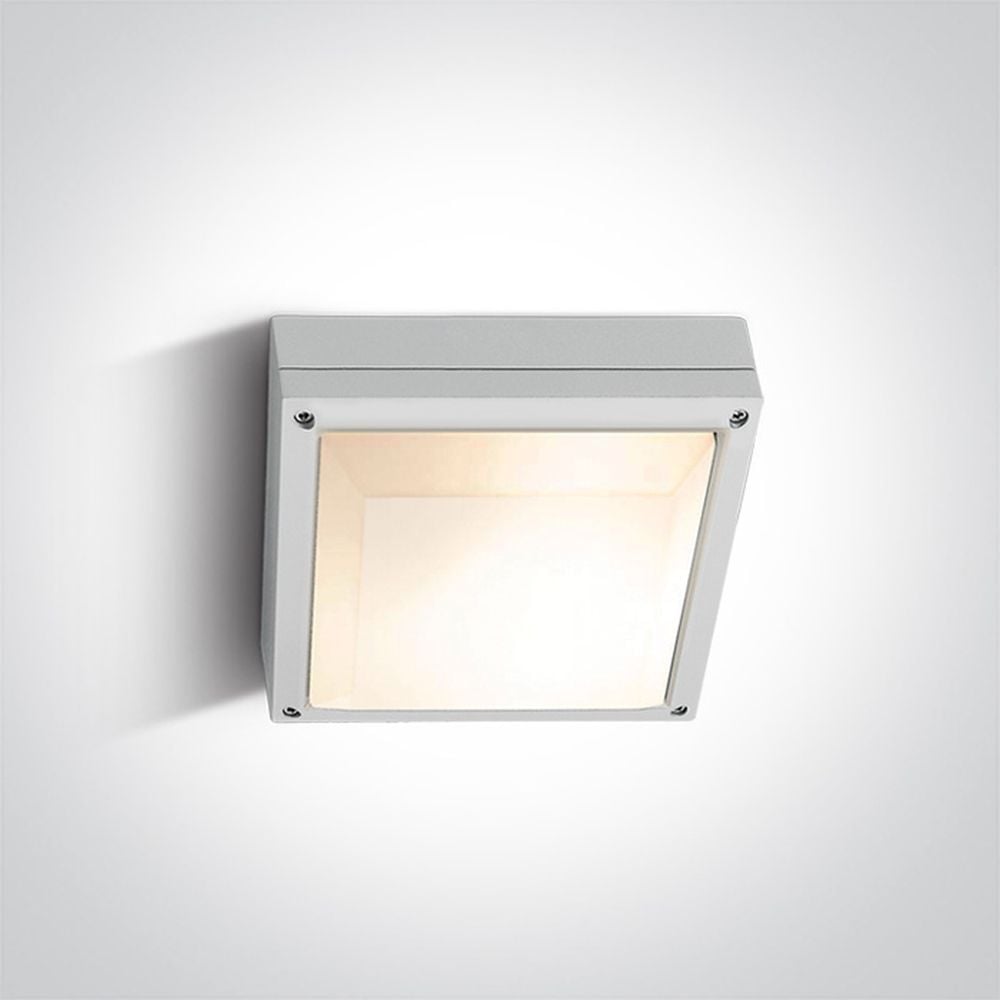 One Light plafoniera de exterior 1x20 W alb 67208/W