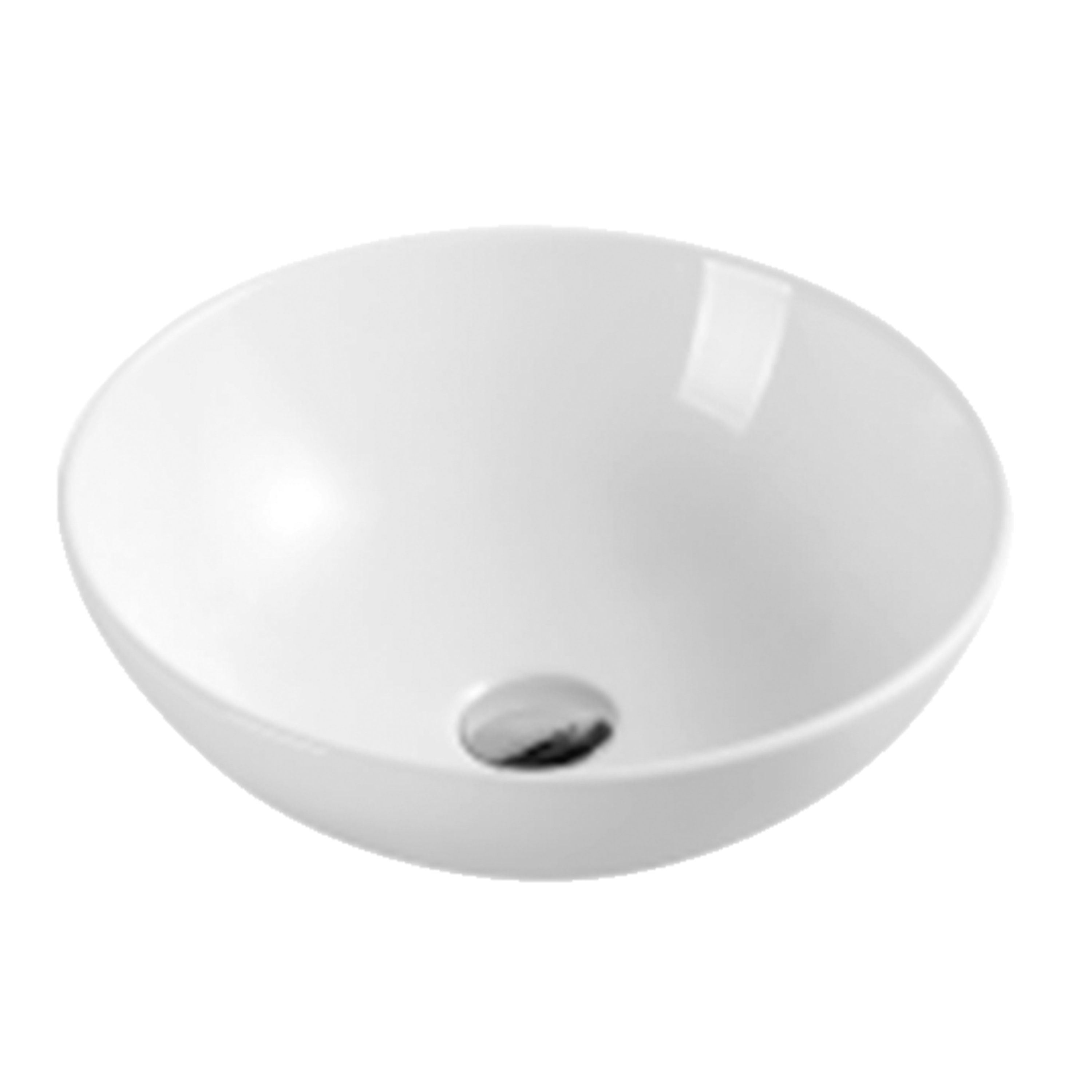 LaVita Round lavoar 40x40 cm rotund de blat alb 5900378310228