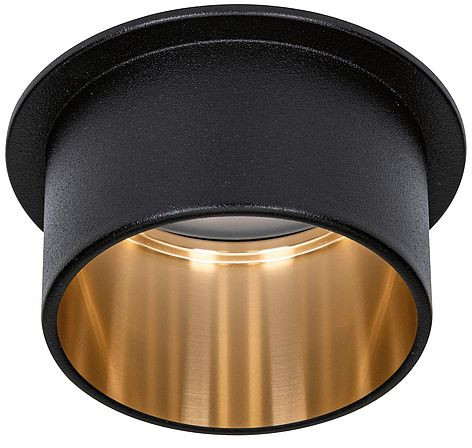 Paulmann Gil lampă de tavan 1x6 W negru 93378