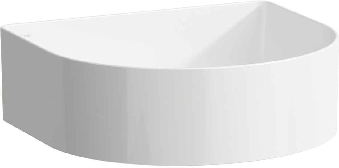 Laufen Sonar lavoar 41x36.5 cm semicircular de blat alb H8123420001121