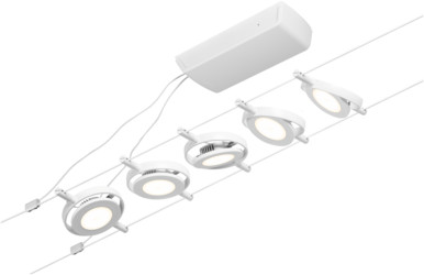 Paulmann Round Mac sistem de cabluri 5x4.5 W alb 94416