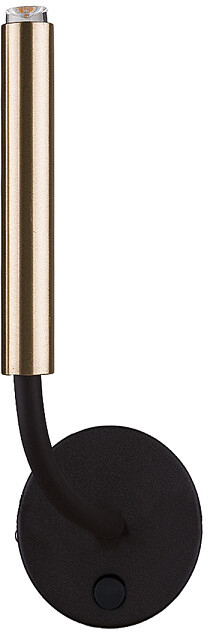 Nowodvorski Lighting Stalactite plafonier 1x10 W negru-alamă 8352