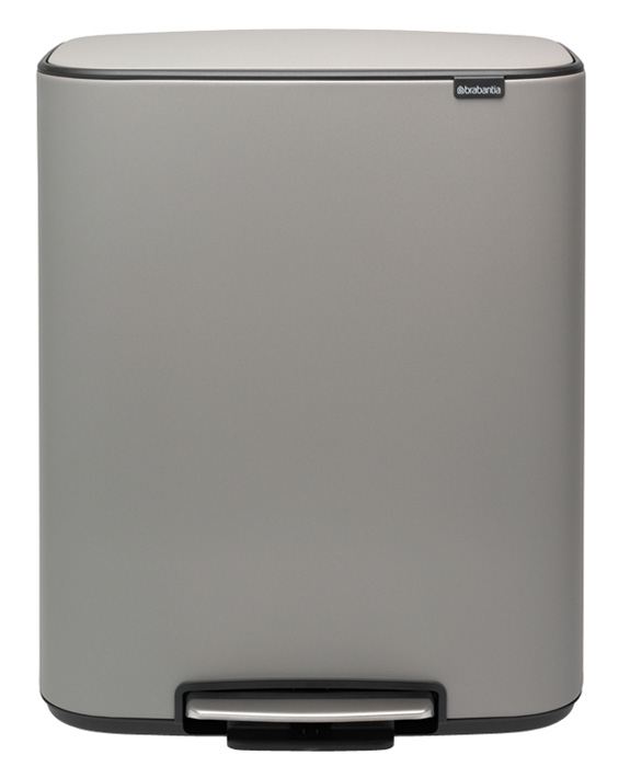 Brabantia Bo recipient pentru resturi 60 l gri 211485