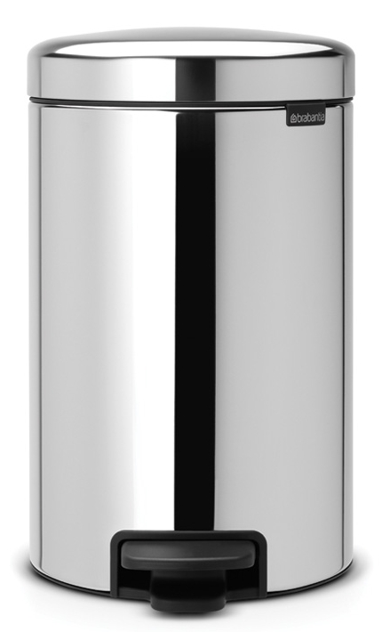 Brabantia NewIcon cos de gunoi 12 l oţel-negru 113581