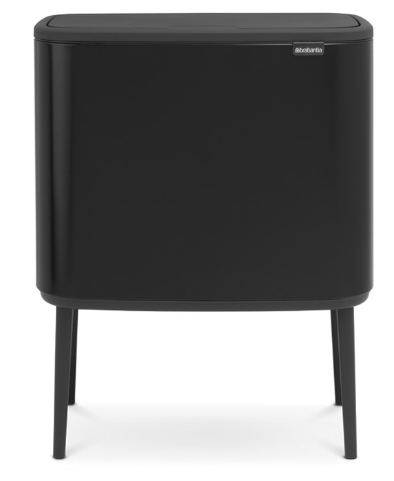 Brabantia Bo cos de gunoi 36 l negru 315824