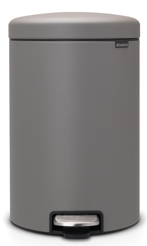 Brabantia NewIcon cos de gunoi 20 l gri 119163