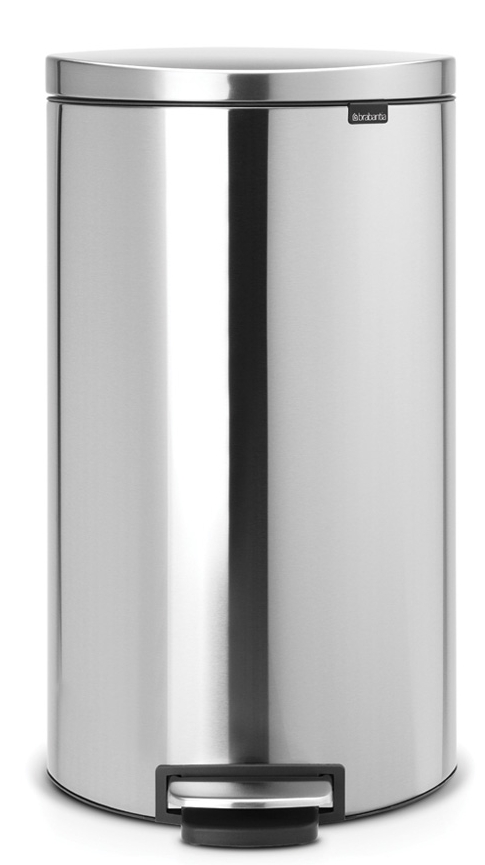 Brabantia FlatBack+ cos de gunoi 30 l oţel 482007