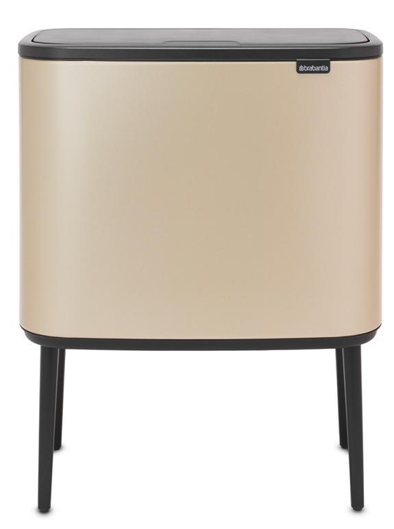 Brabantia Bo cos de gunoi 36 l auriu 304583