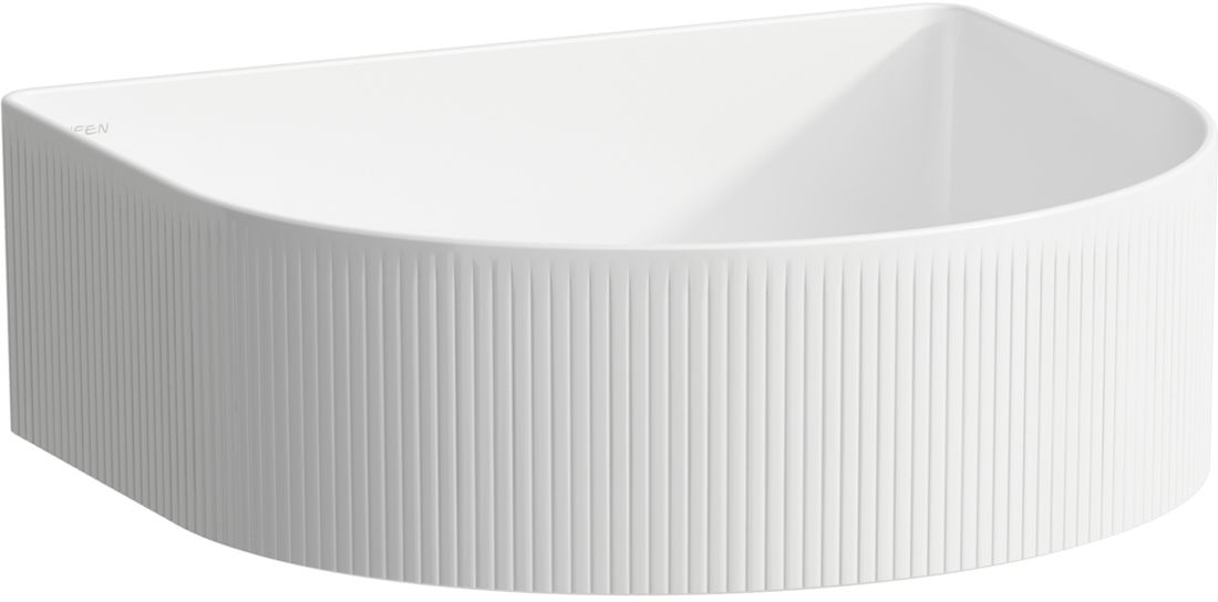 Laufen Sonar lavoar 41x36.5 cm semicircular de blat alb H8123430001121