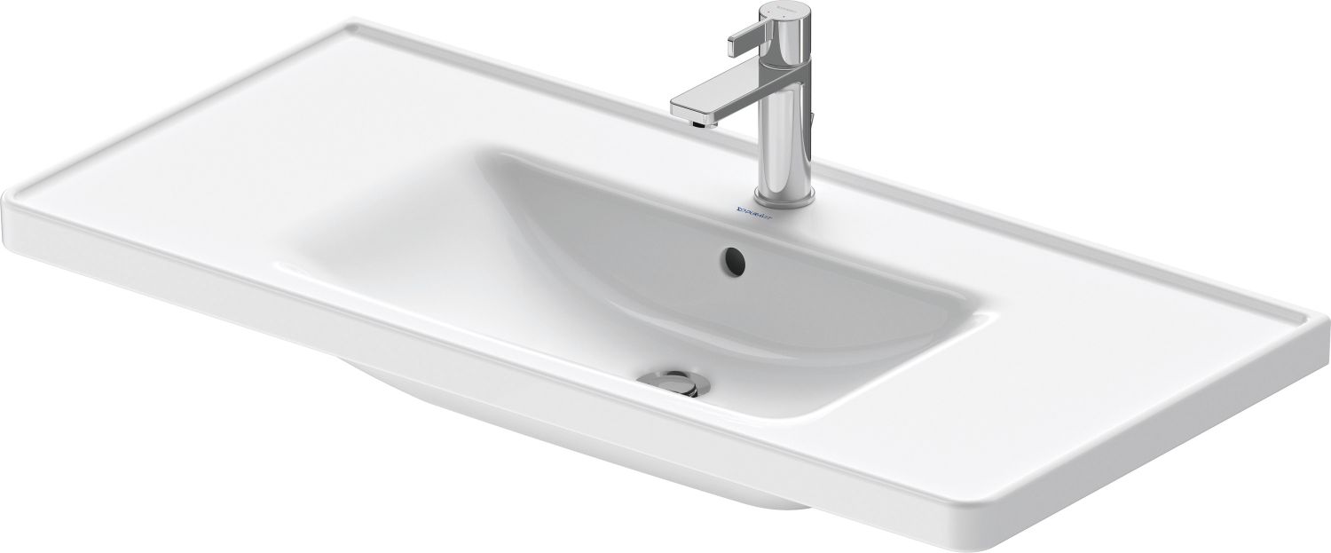 Duravit D-Neo lavoar 100.5x48 cm dreptunghiular mobilier alb 2367100000