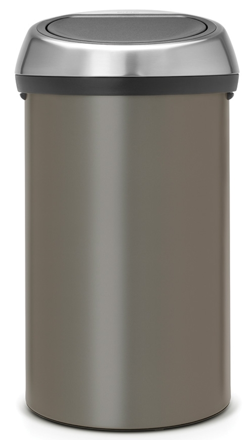 Brabantia Touch Bin recipient pentru resturi 60 l gri 402463