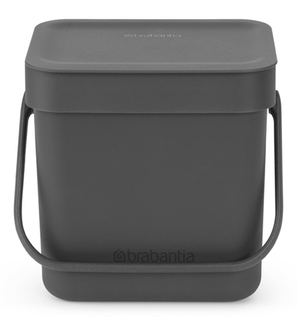 Brabantia Sort & Go cos de gunoi 3 l gri 209888