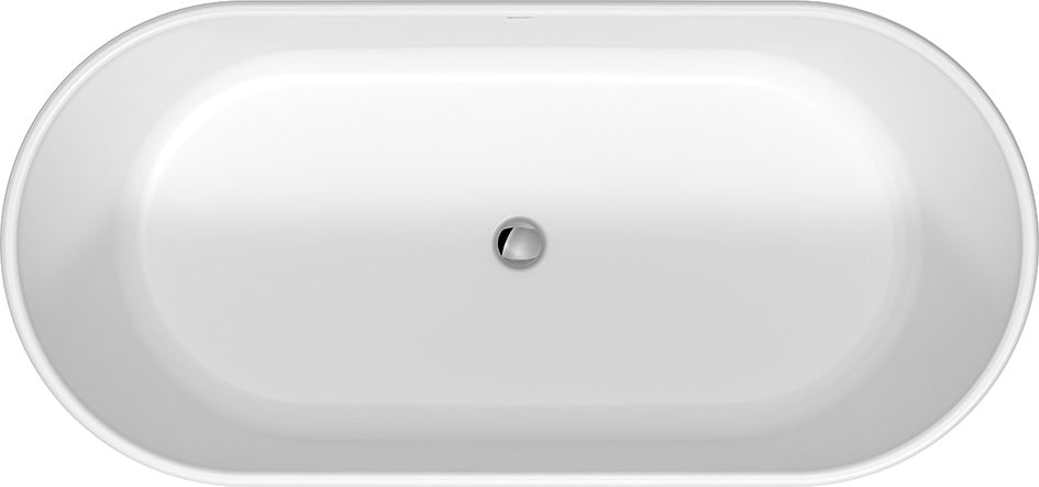 Duravit D-Neo cadă freestanding 160x75 cm ovală alb 700486000000000