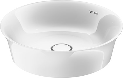 Duravit White Tulip lavoar 43x43 cm rotund de blat alb 2362430079