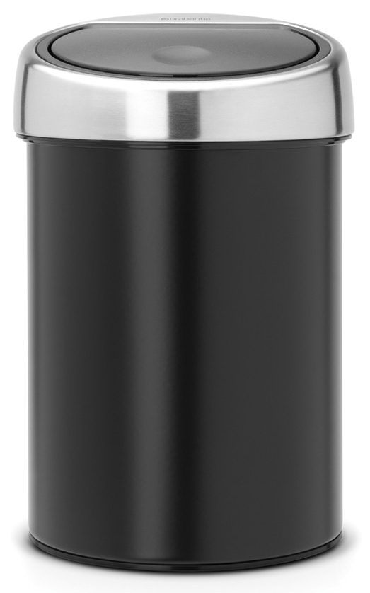 Brabantia Touch Bin cos de gunoi 3 l crom-negru 364440