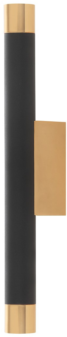 Open Design Q lampă de perete 2x3.5 W negru-auriu OR84573