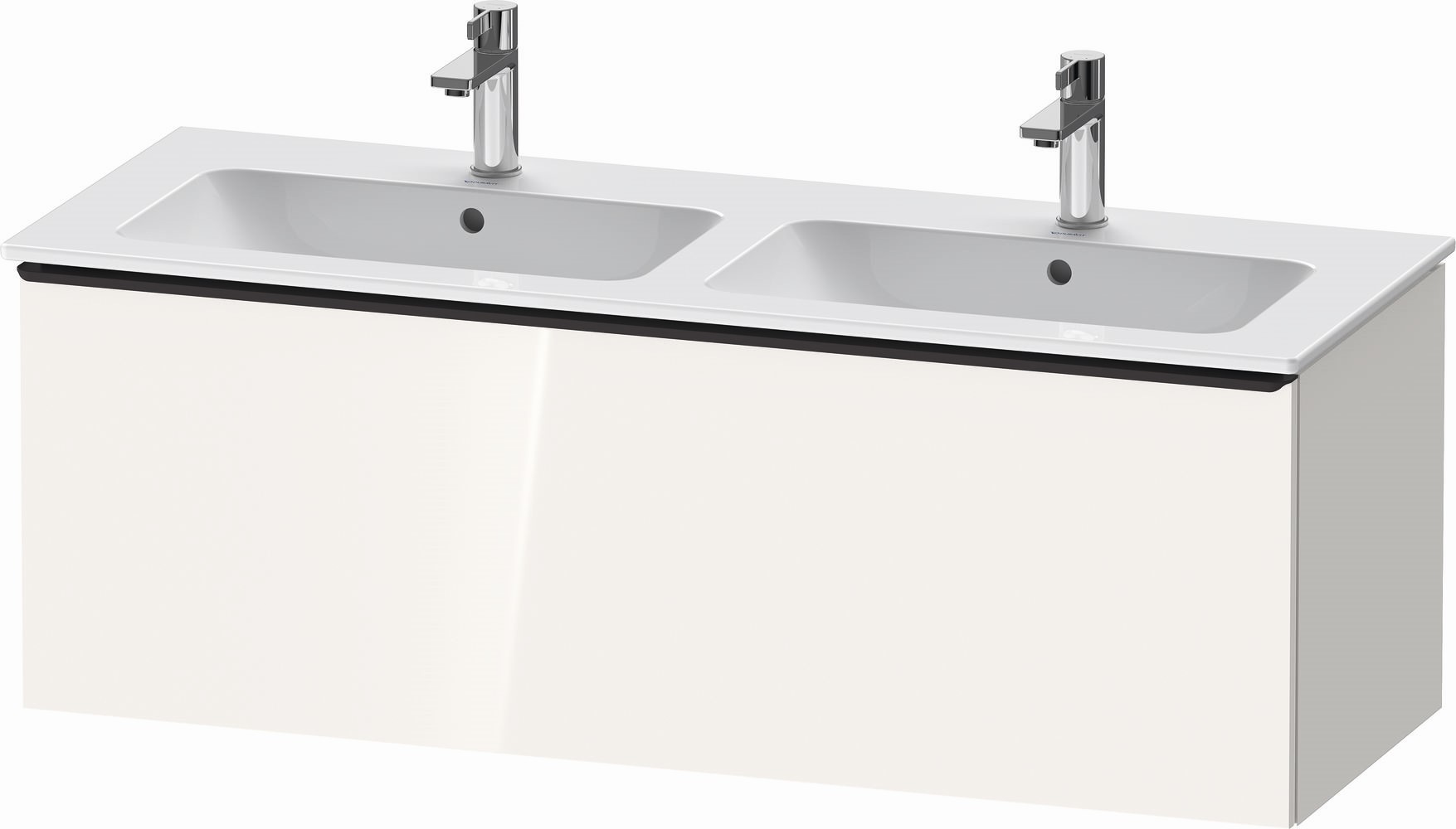 Duravit D-Neo dulap 128x46.2x44 cm dulap atârnat sub chiuvetă alb DE426502222