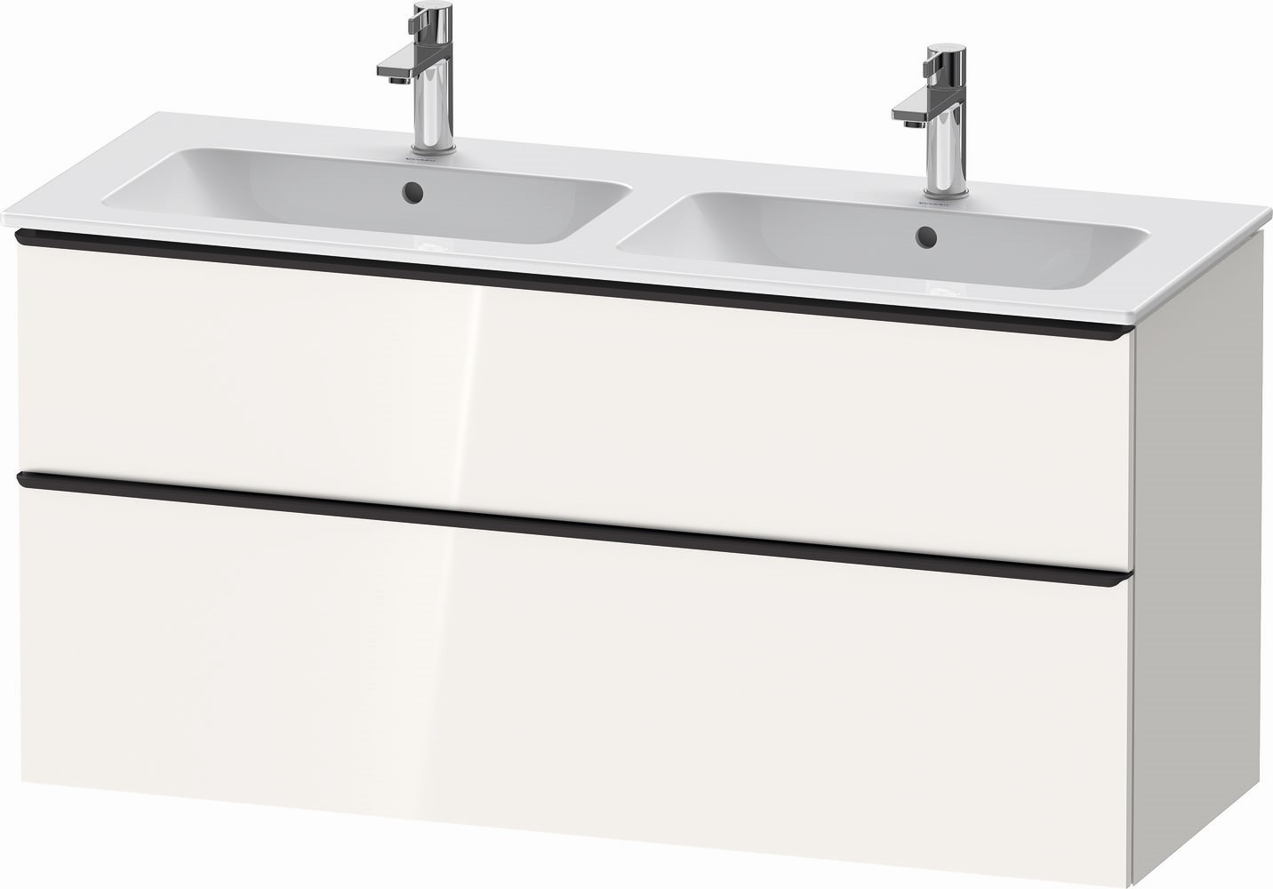 Duravit D-Neo dulap 128x46.2x62.5 cm dulap atârnat sub chiuvetă alb DE436502222