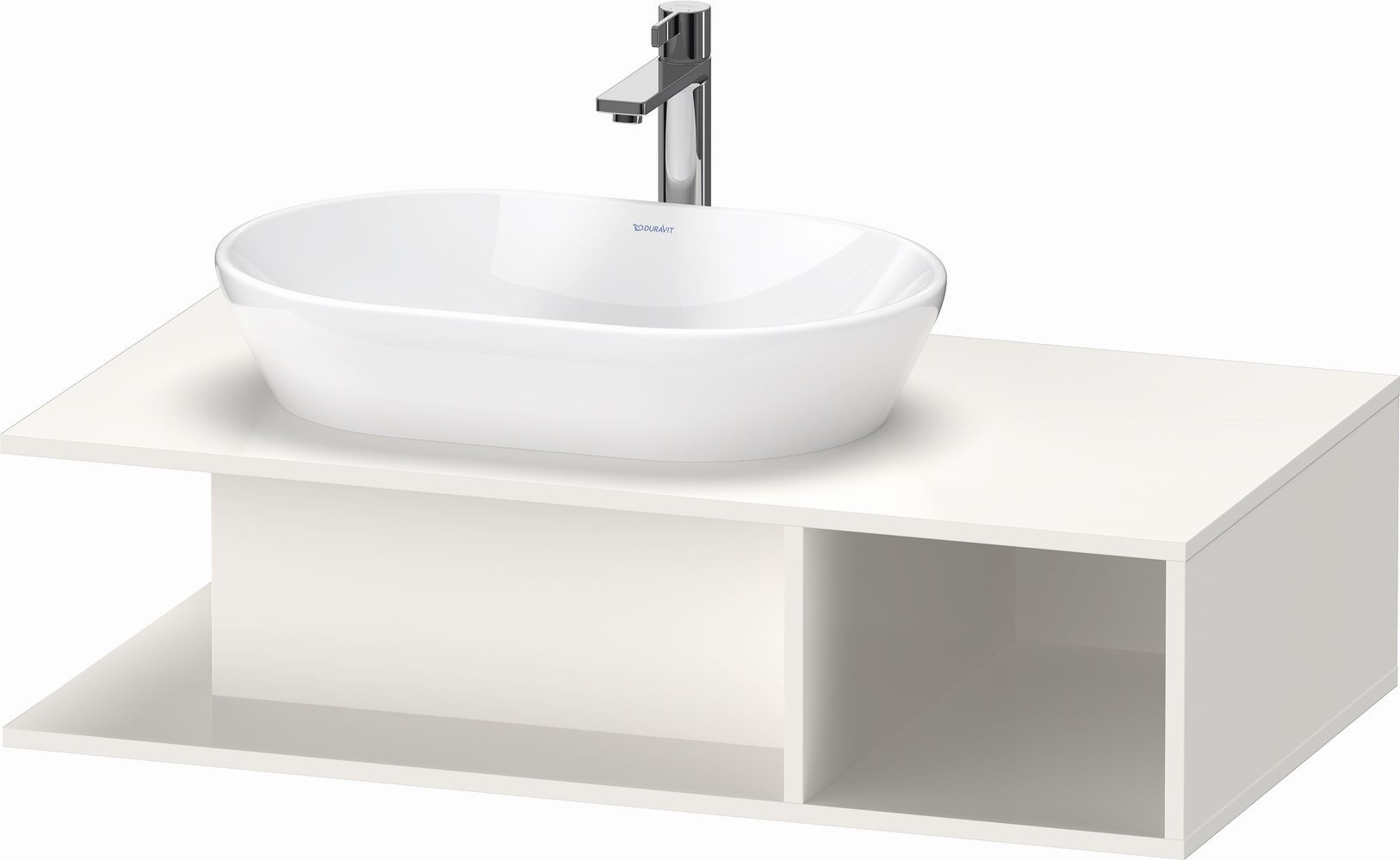 Duravit D-Neo dulap 100x55x26 cm sub chiuveta pe perete alb DE492902222