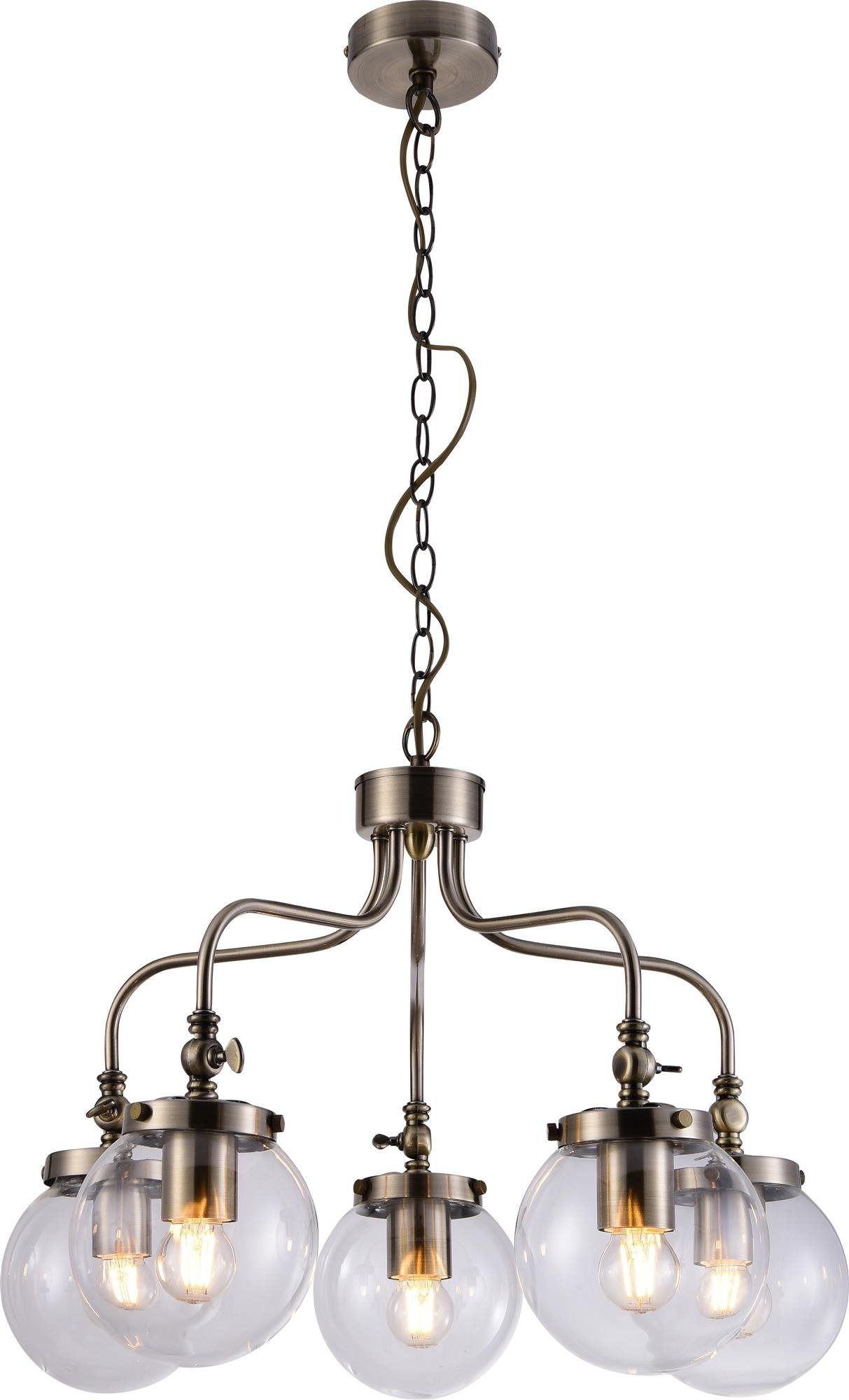 Candellux Ballet lampă suspendată 5x40 W patină 35-70876