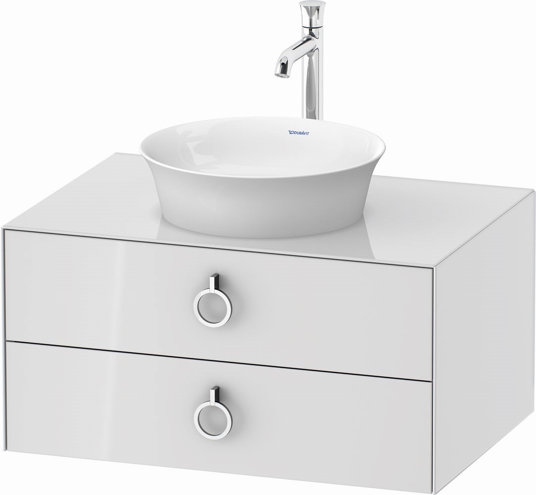 Duravit White Tulip dulap 80x55x40.8 cm dulap atârnat sub chiuvetă alb WT499008585