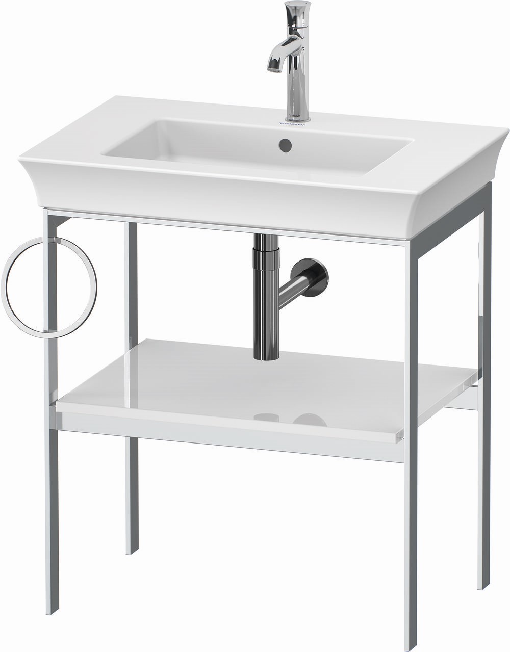 Duravit White Tulip consolă 68.4x45x76 cm alb WT4543L8585