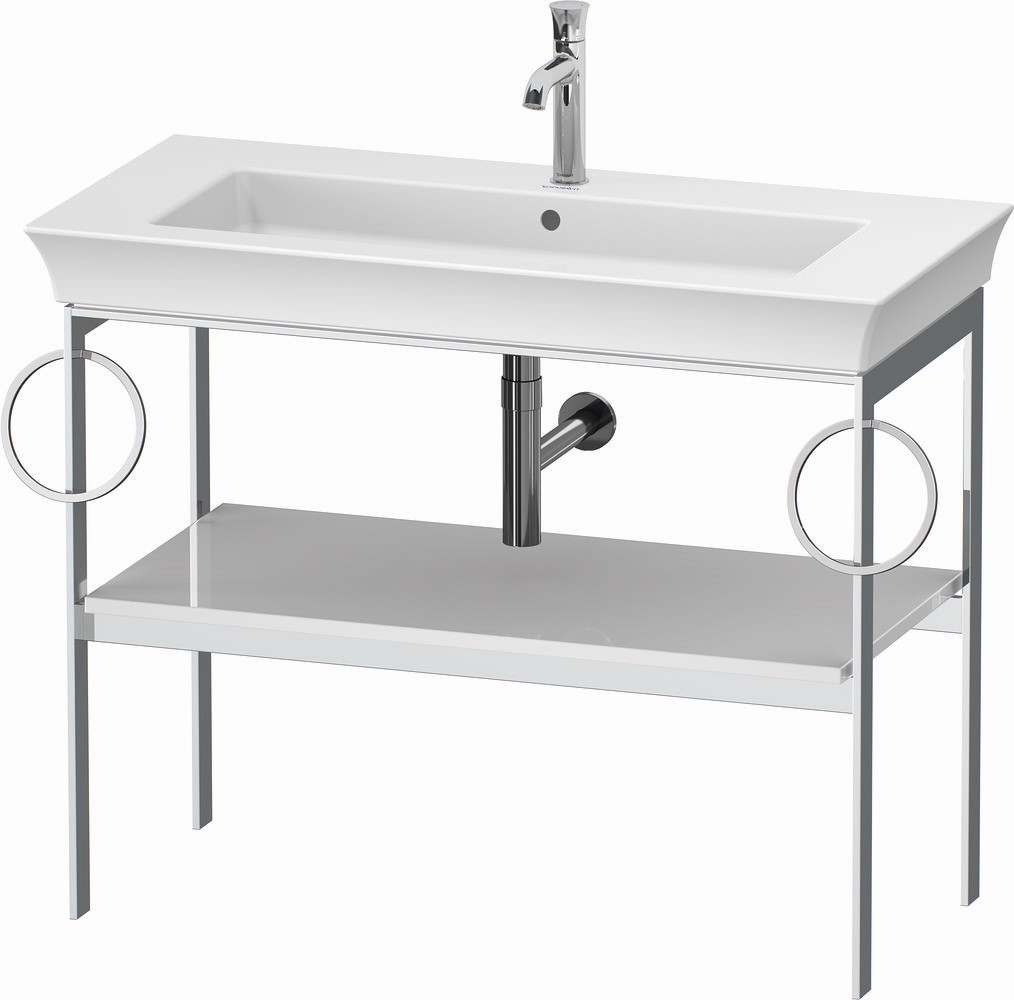Duravit White Tulip consolă 98.4x45x76 cm alb WT4547B8585