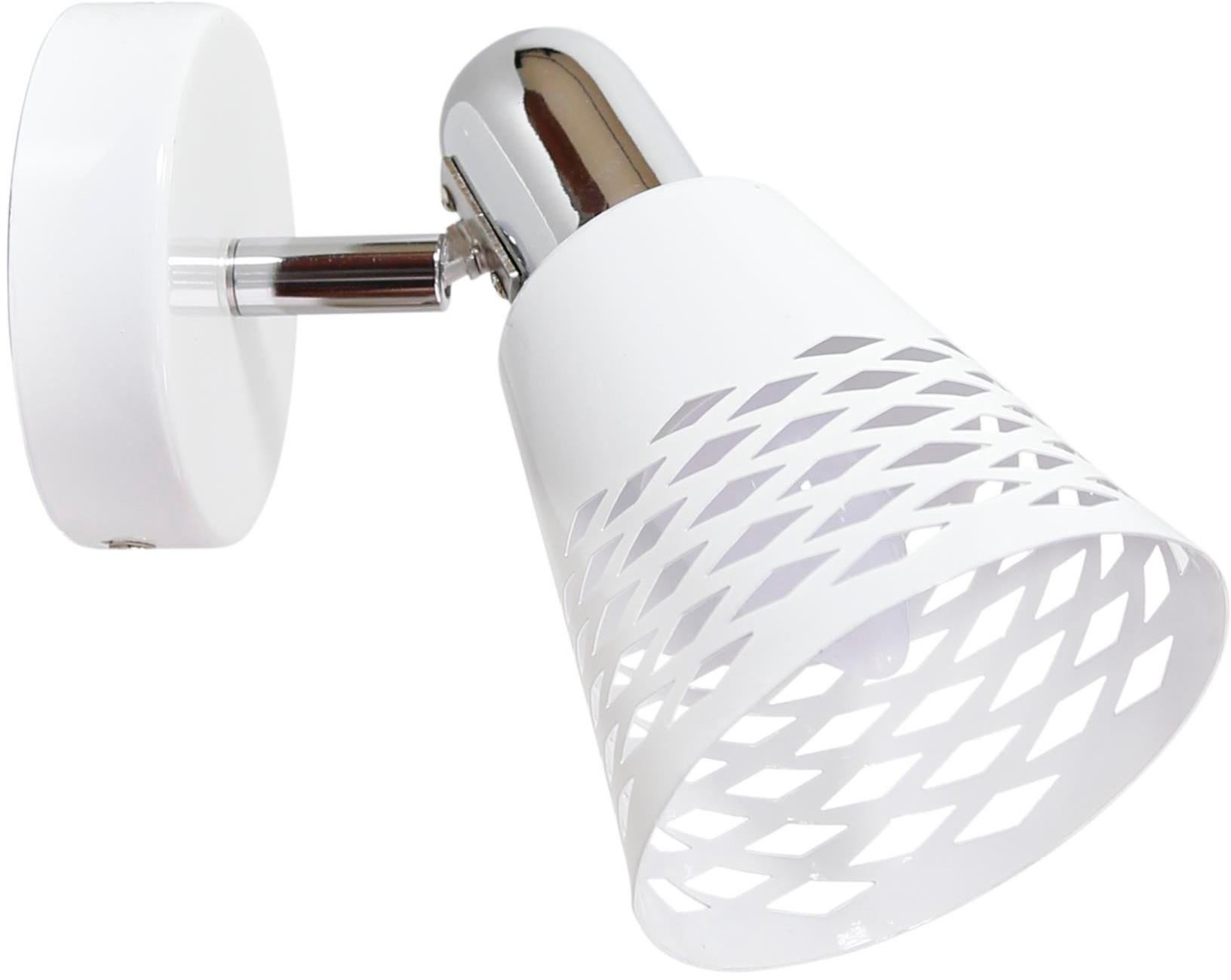 Candellux Discovery lampă de perete 1x40 W alb-crom 91-62154