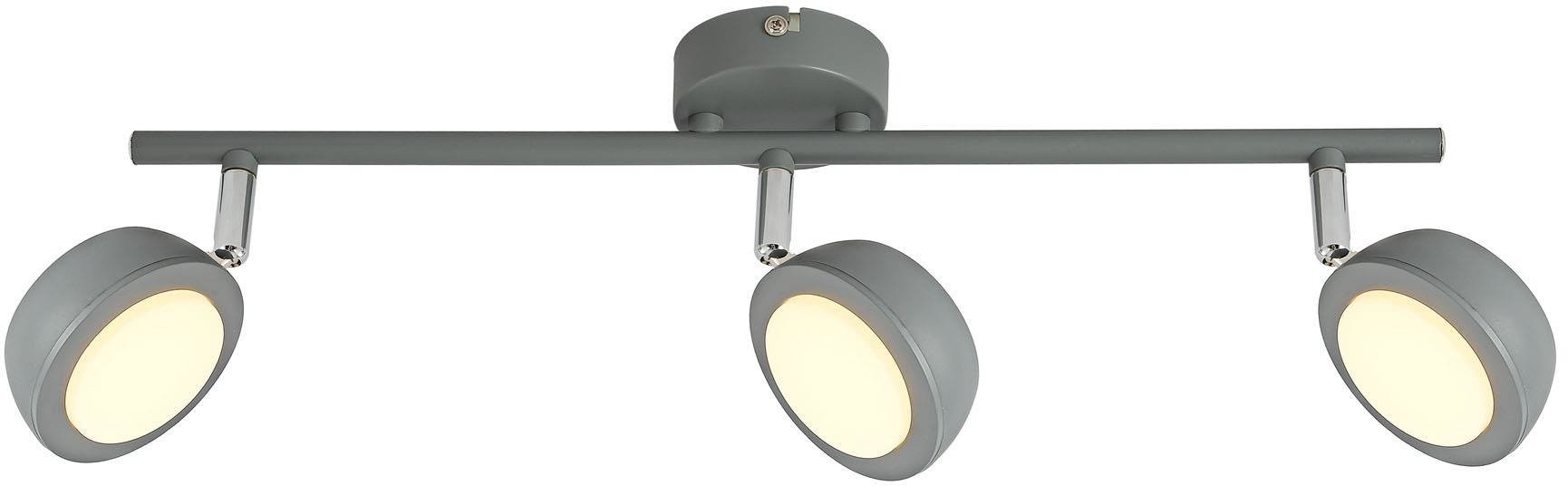 Candellux Mild lampă de tavan 3x6 W gri 93-66541